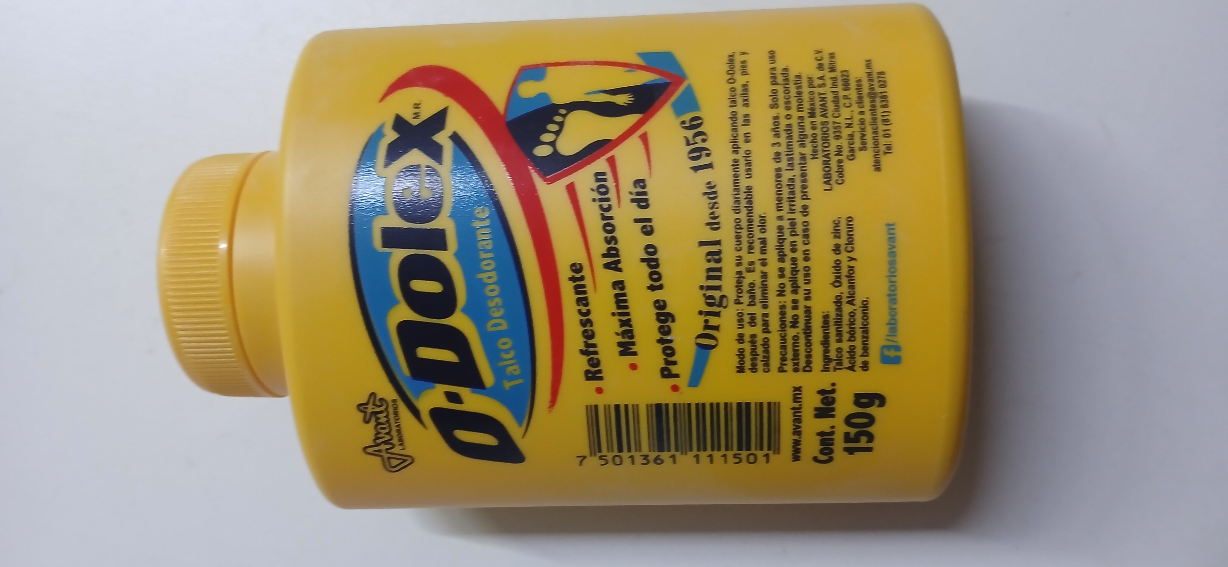 O Dolex Talco Desodorante