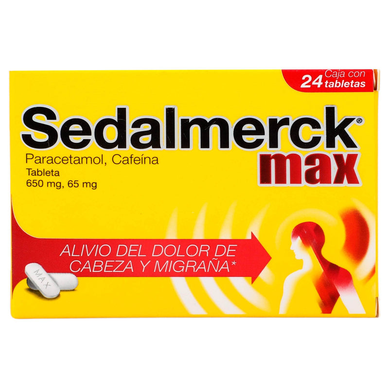 Sedalmerck Max 24 tabletas