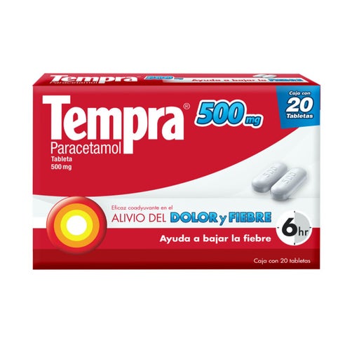 Tempra 20 tabletas