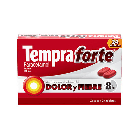 Tempra Forte 24 tabletas