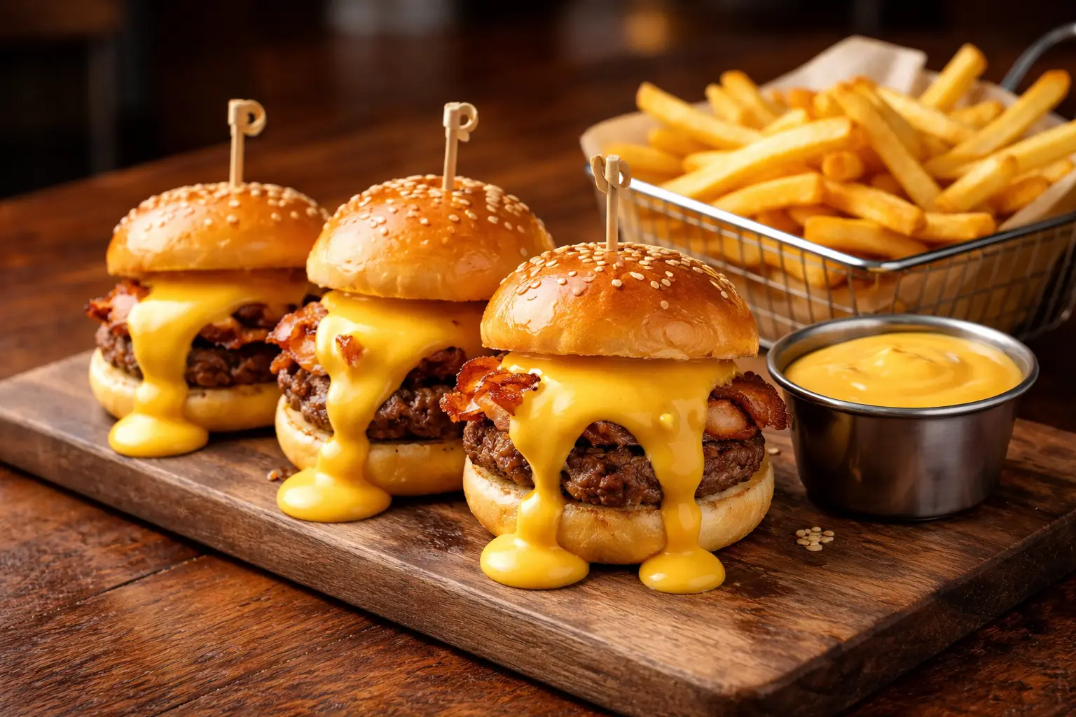 4 miniburgers Carne de Res 100%