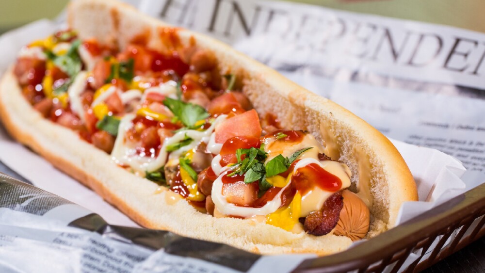 Hot Dog Hawaiano
