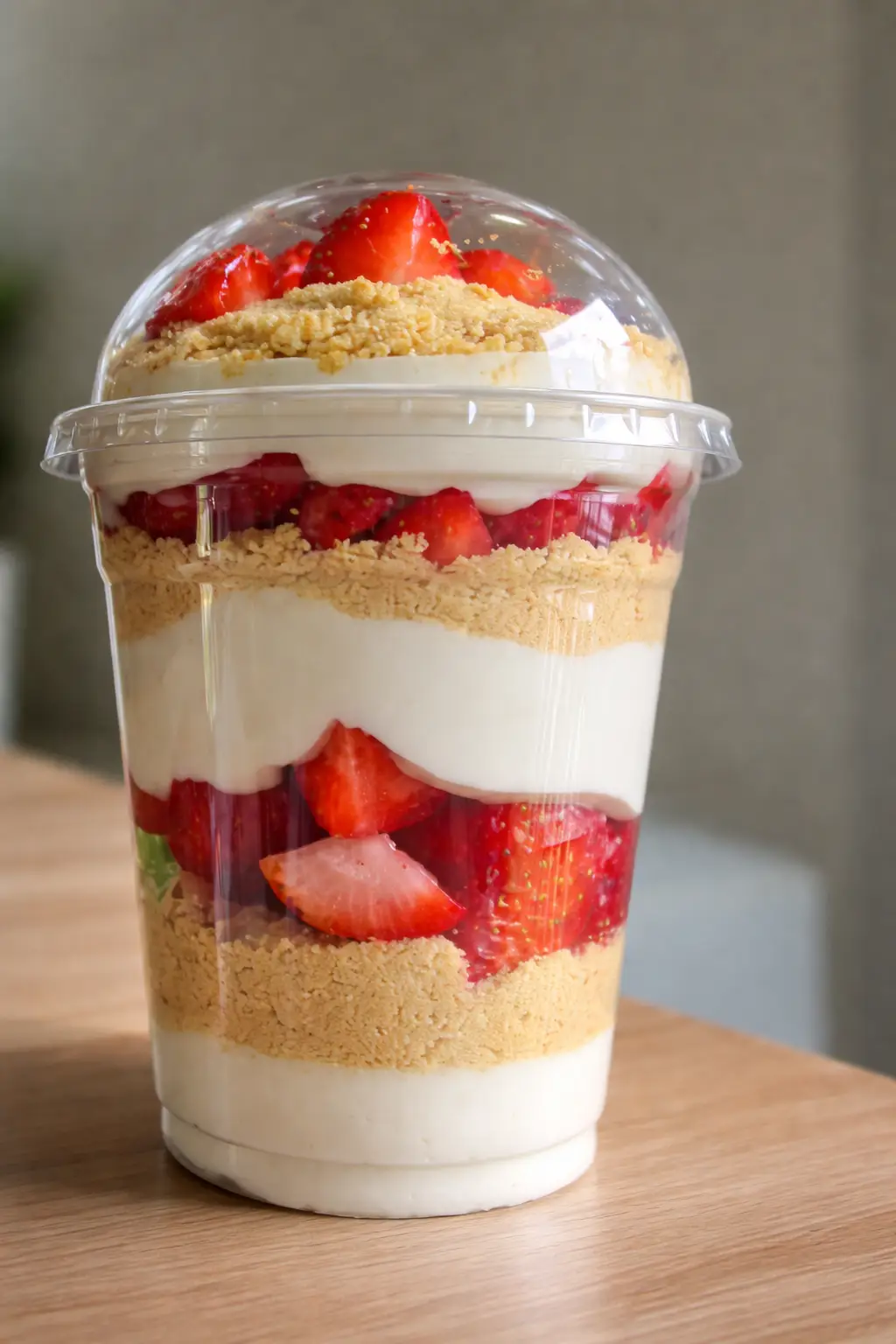 Fresas con Crema Tradicional