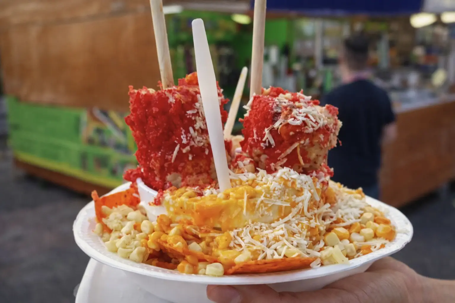 Volcan Plus con Elote Forrado