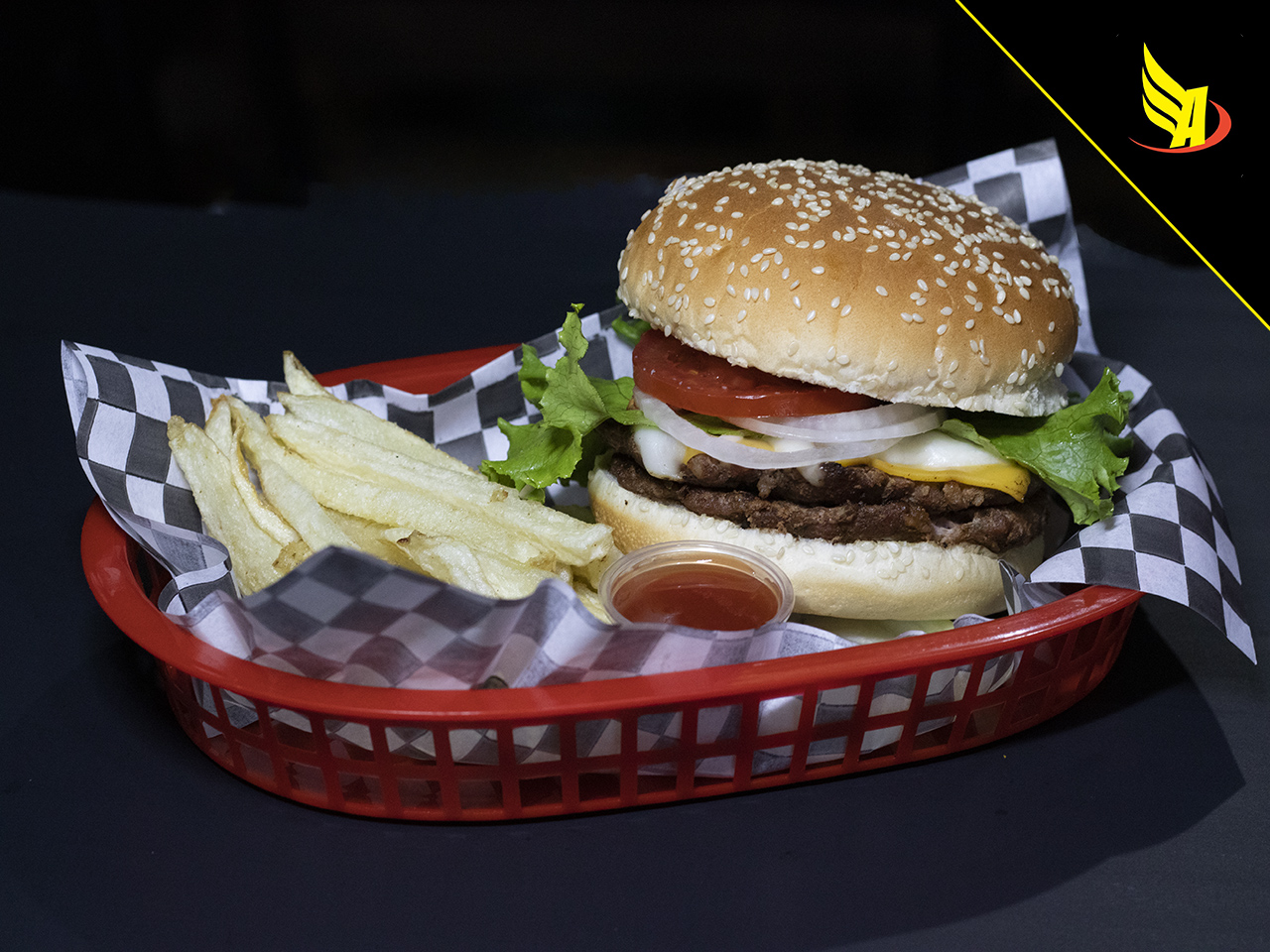 hamburguesa de queso