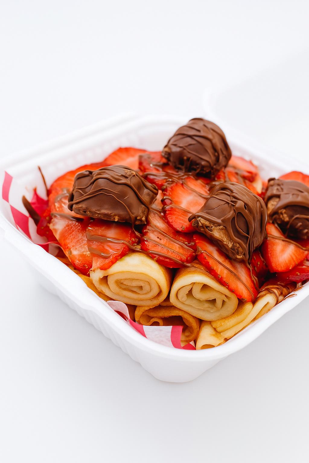 Rollitos de Crepa Kinder Bueno