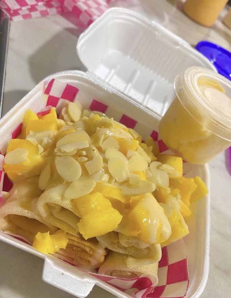 Rollitos de Crepa Mango