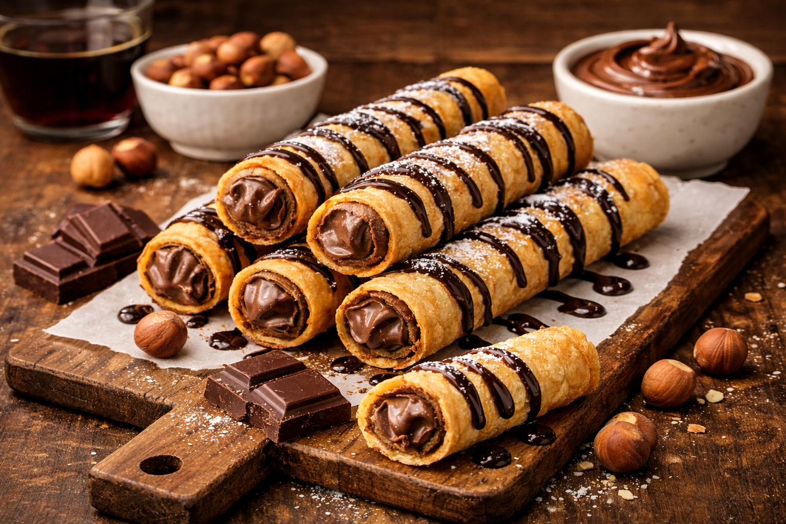Rollitos de Crepa Turín