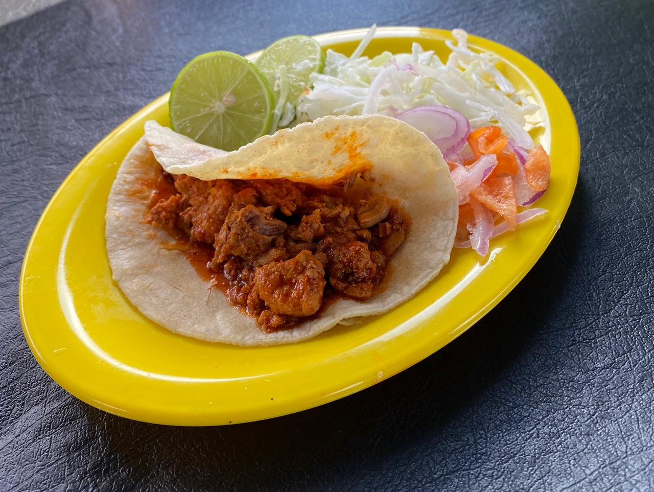Taco de Asado de Puerco