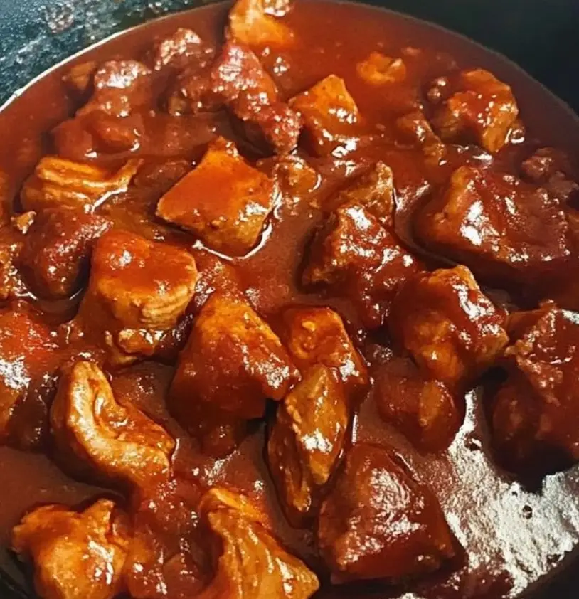 Cortadillo en salsa Roja