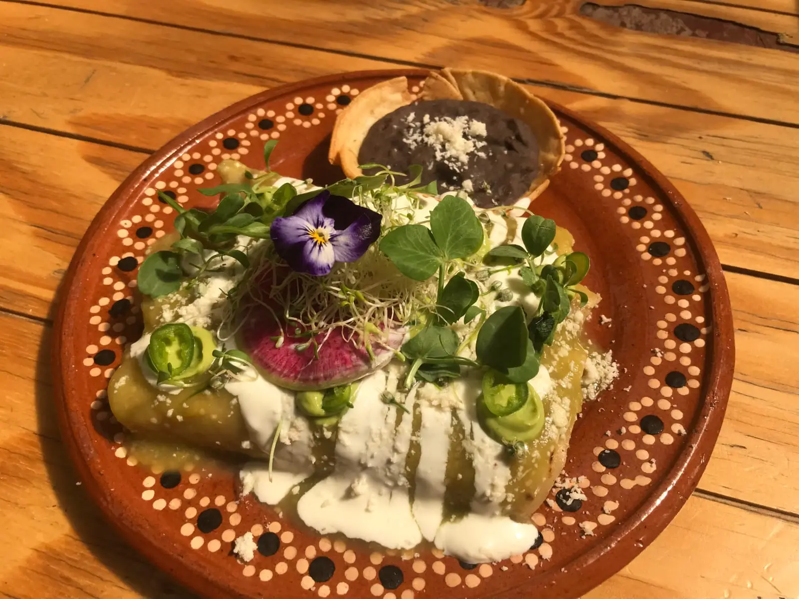 Enchiladas o Chilaquiles