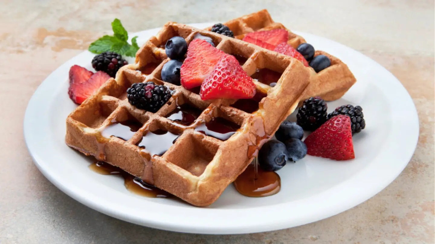 Waffle saludable