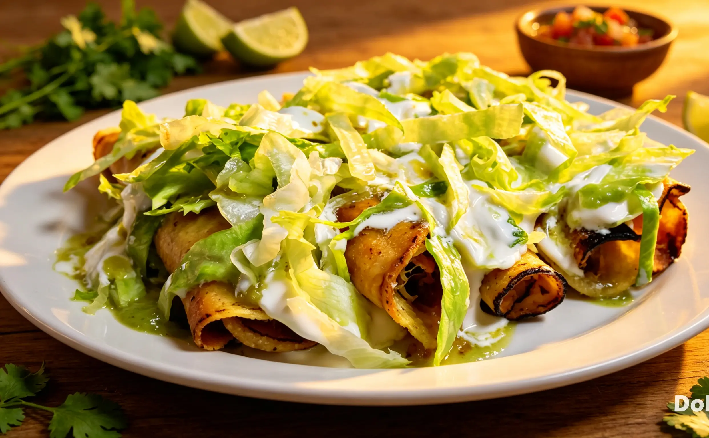 Flautas de Pollo