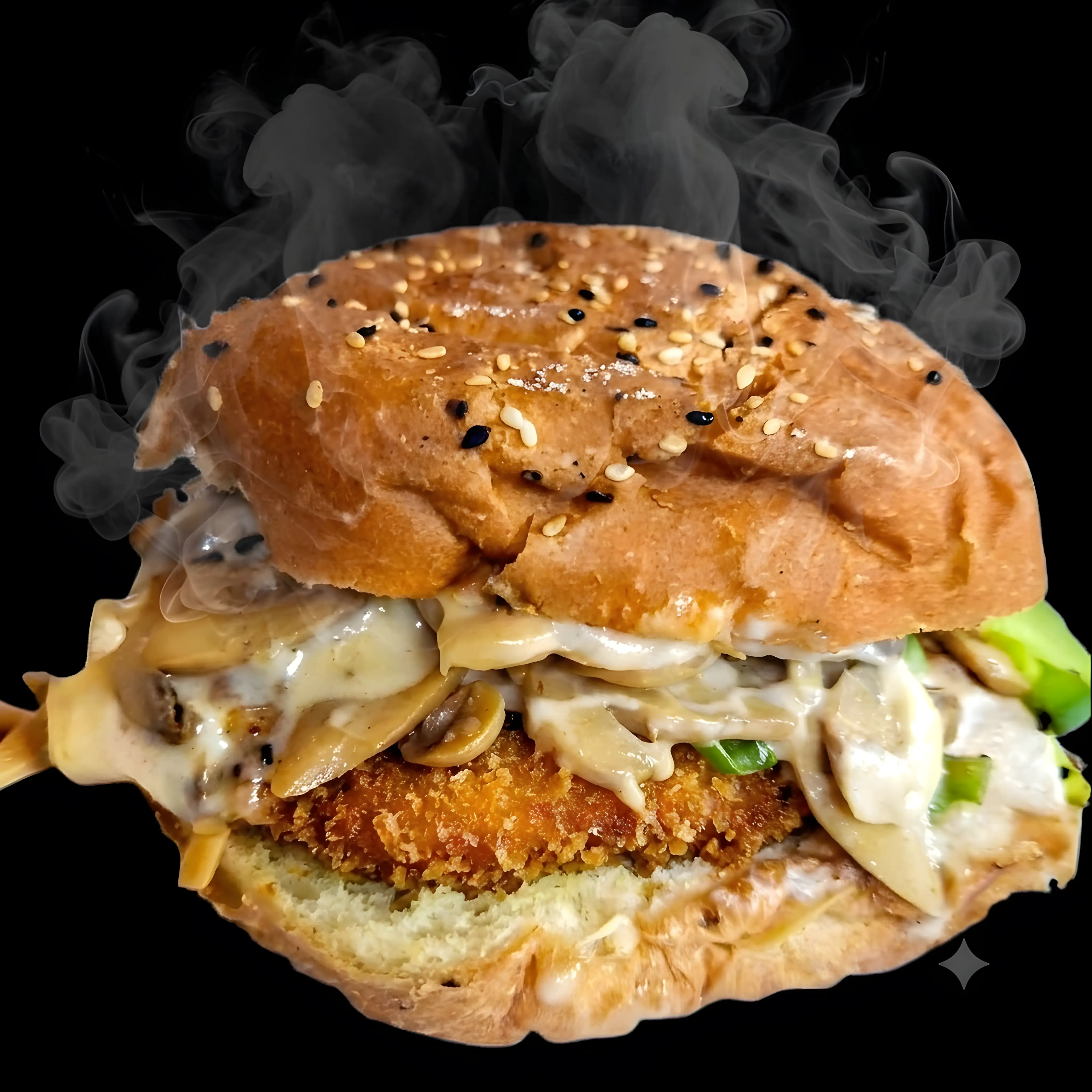 Hamburguesa de Pollo Italiana