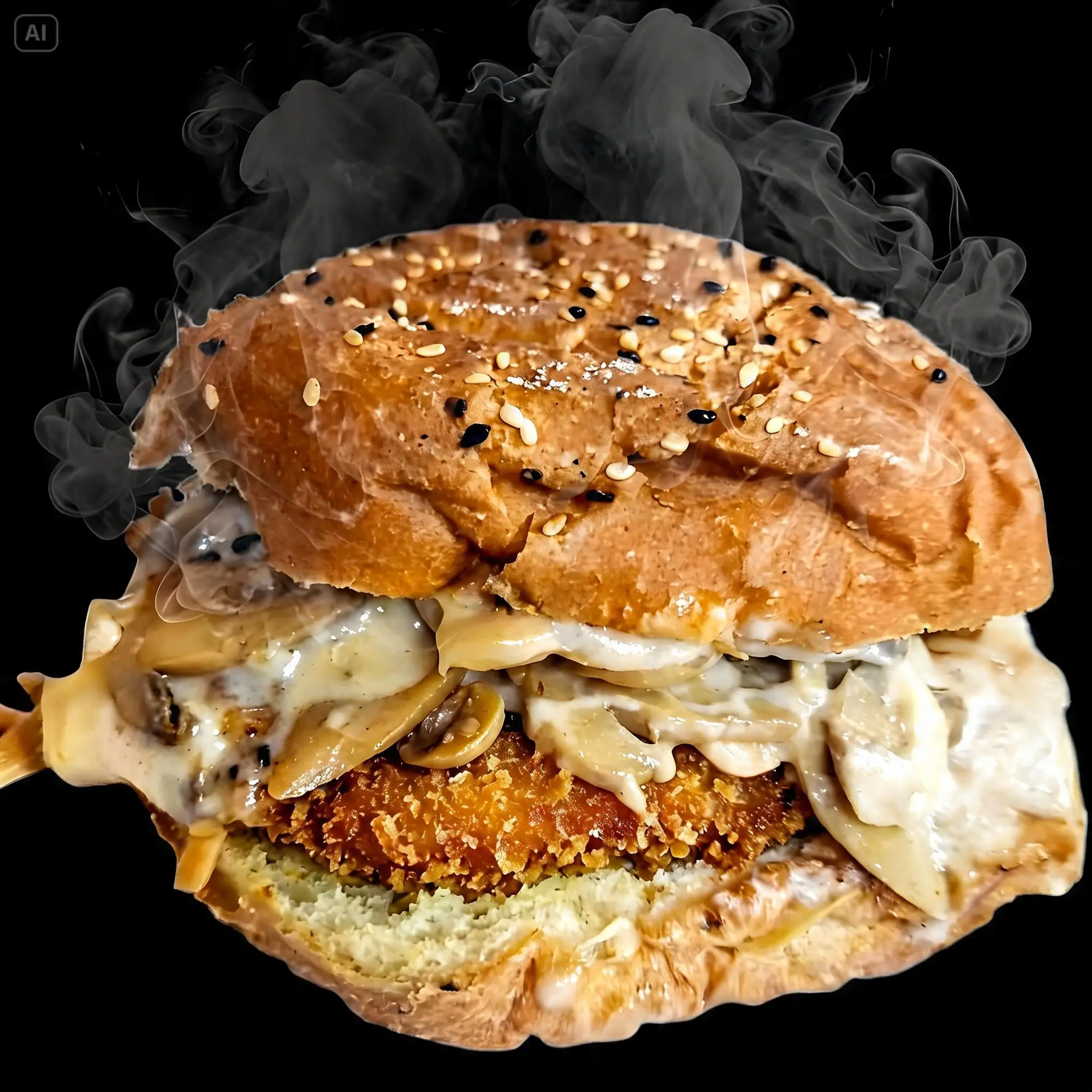 Hamburguesa de Pollo Sureña