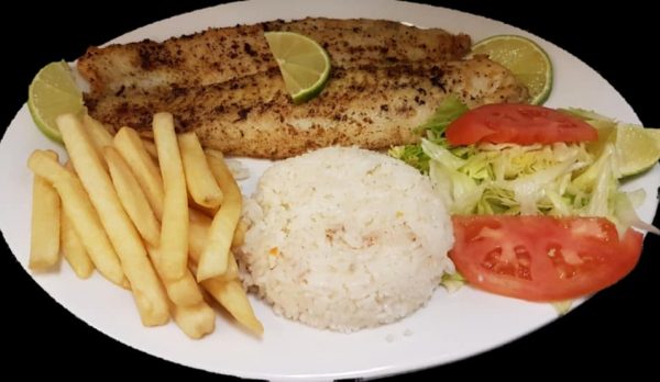 Filete de Pescado a la plancha natural 