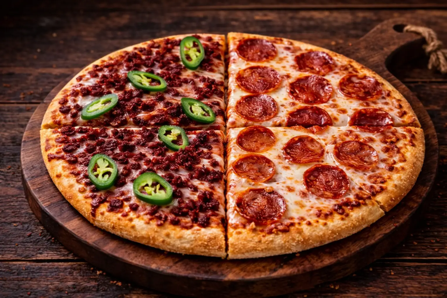 Peperoni y Mexicana Chica