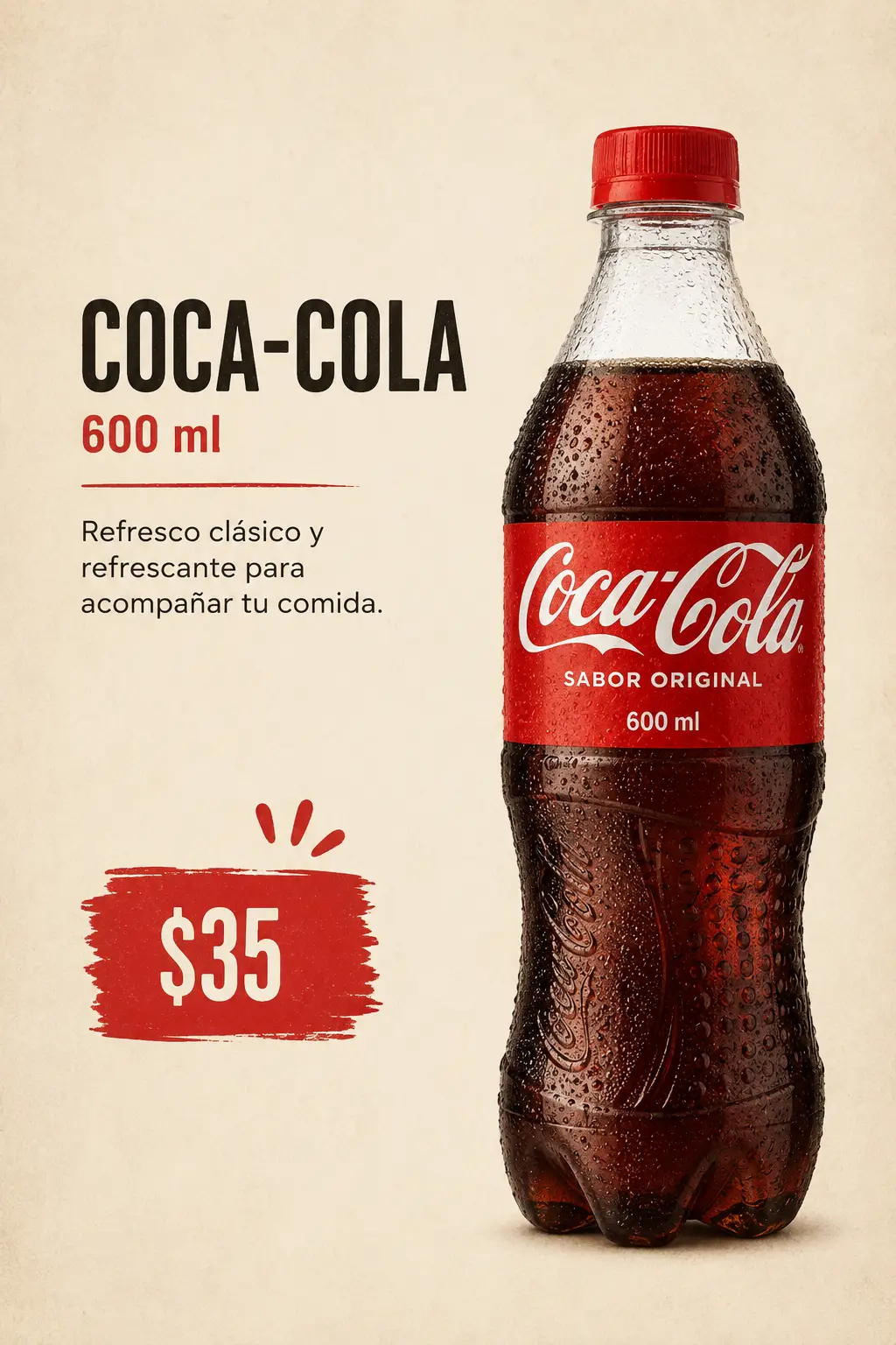 Coca-Cola 600 ml 🥤