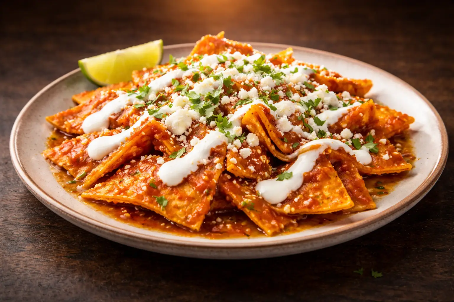 Chilaquiles sencillos