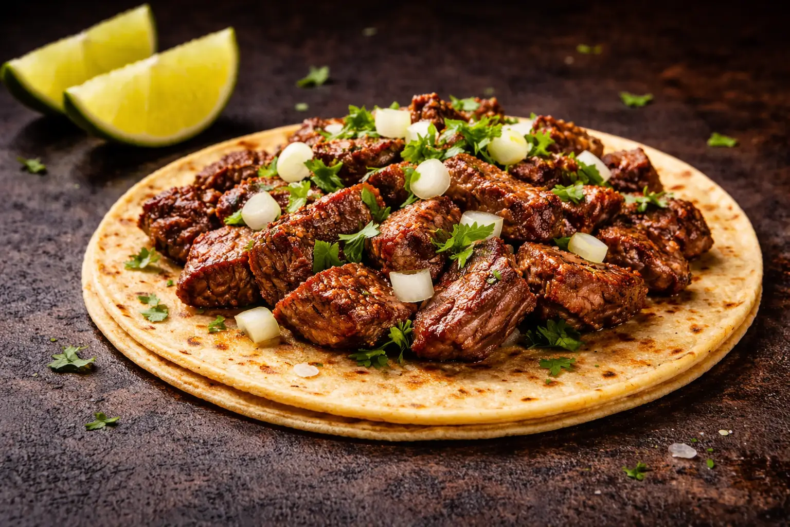 Taco de arrachera