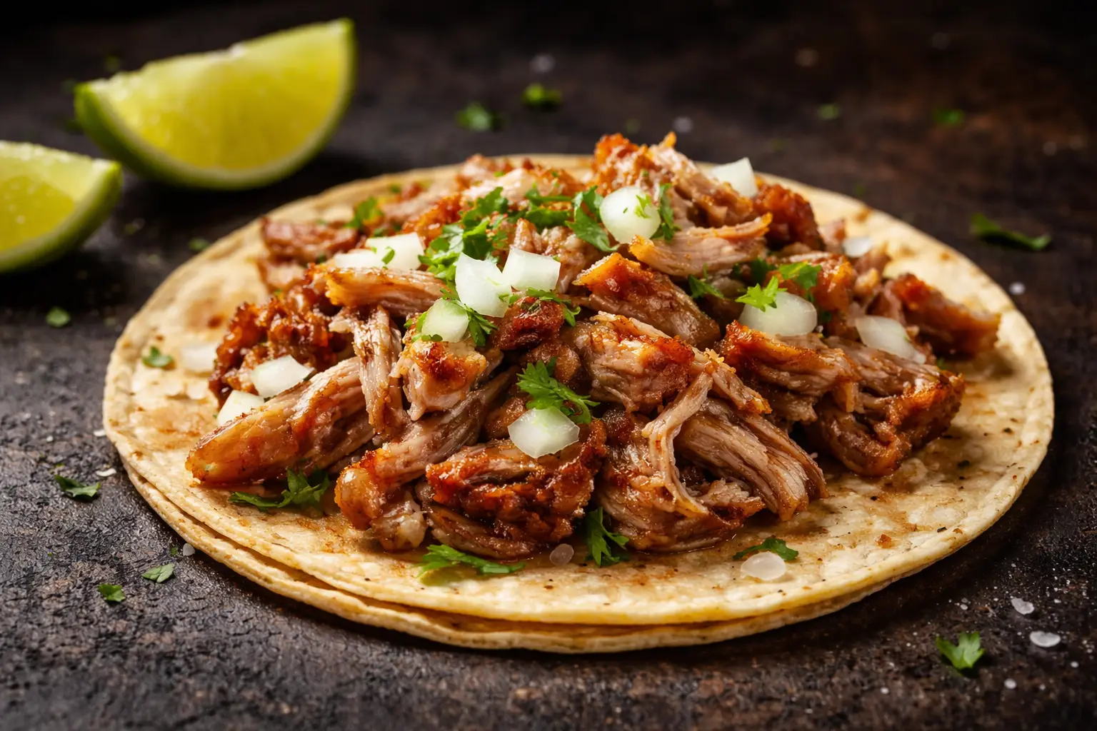 Taco de carnitas