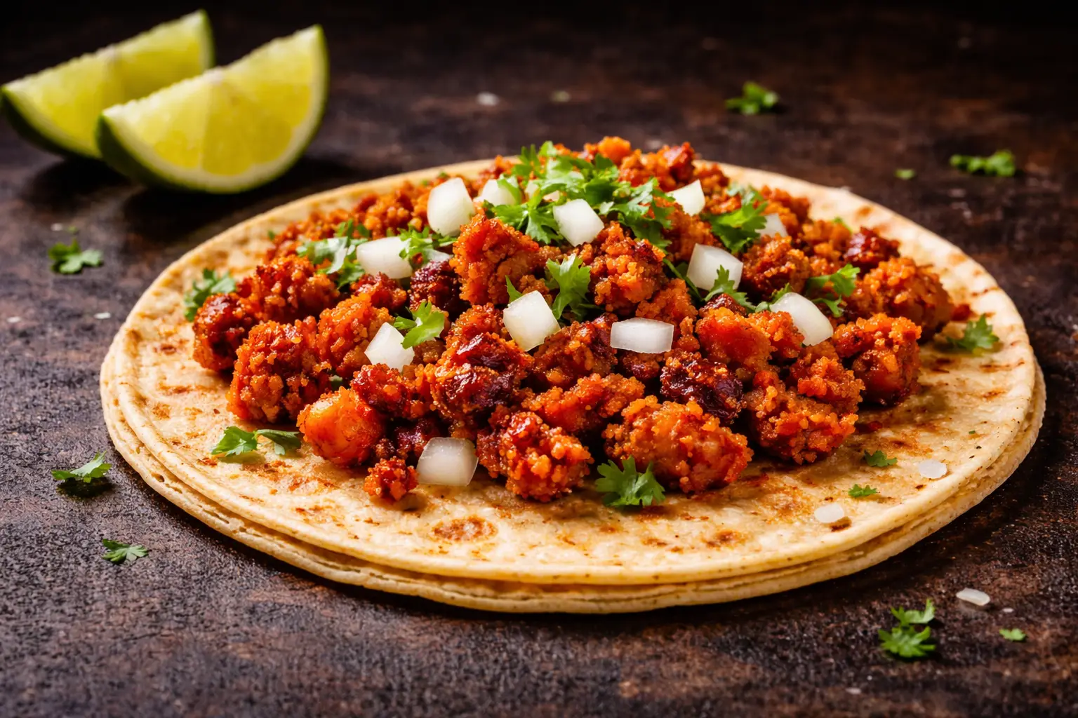Taco de longaniza