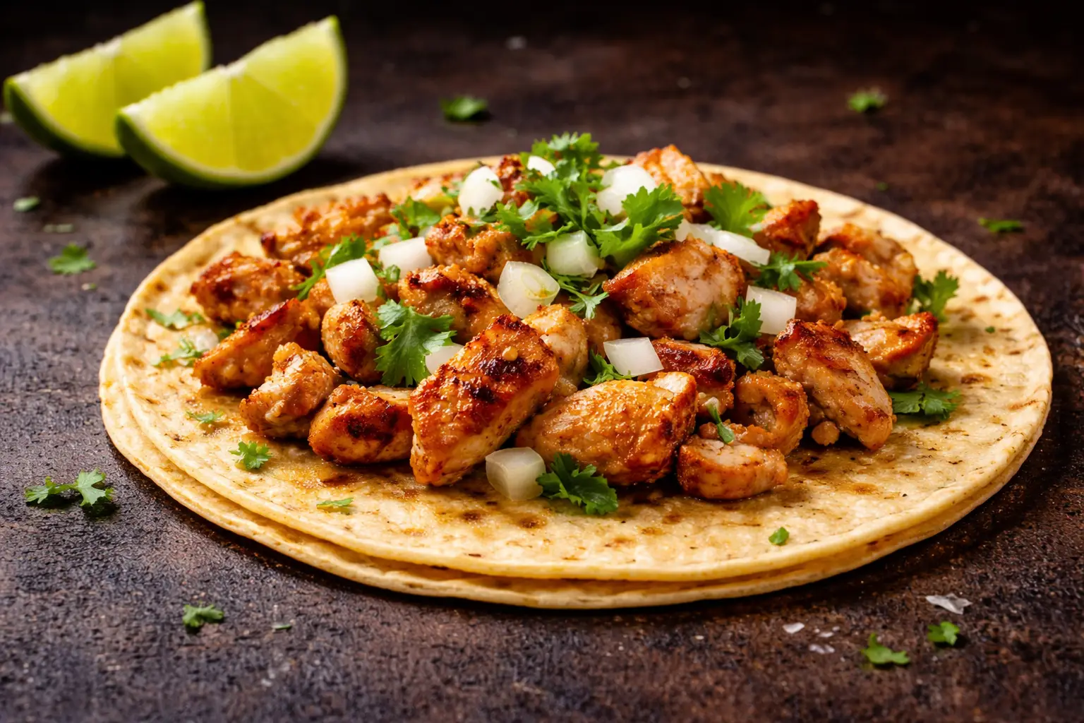 Taco de pollo