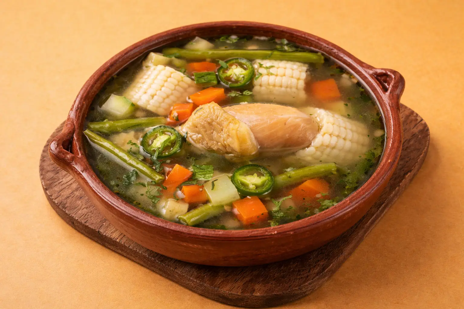 Caldo de pollo
