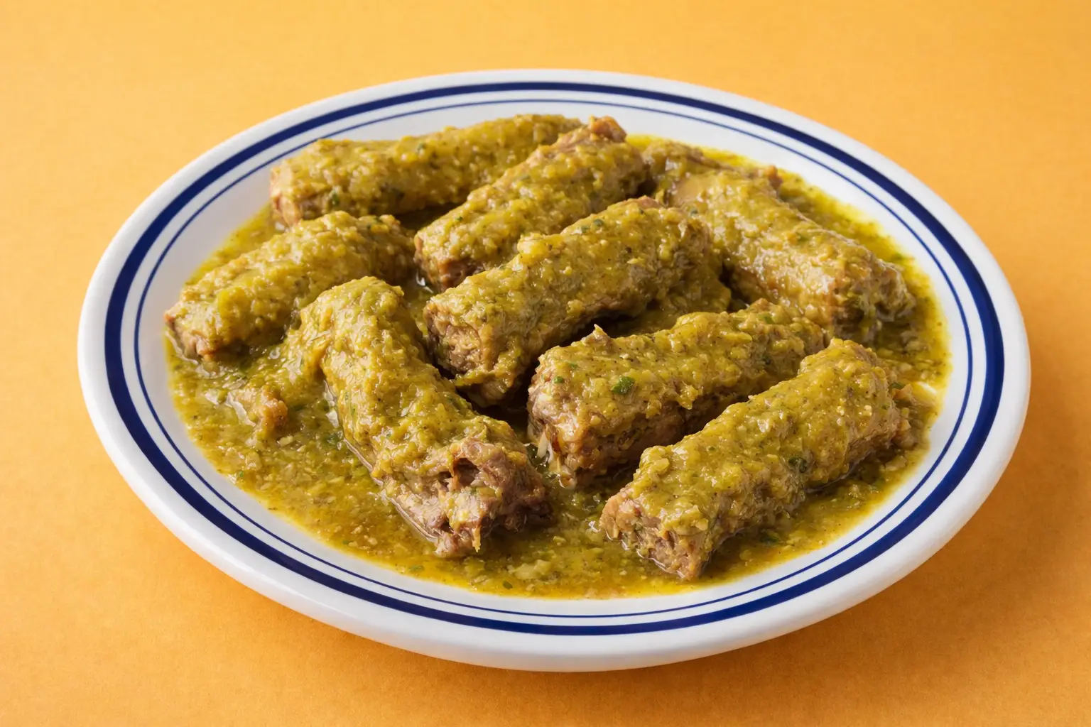 Costilla en salsa verde