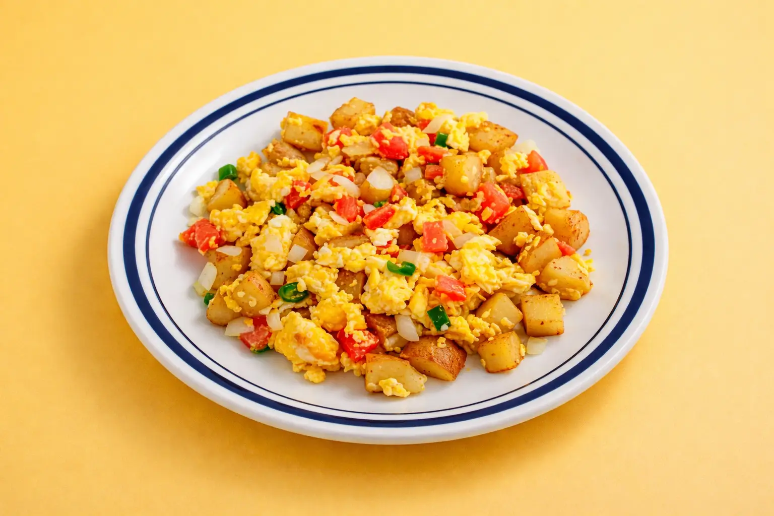 Papas con huevo