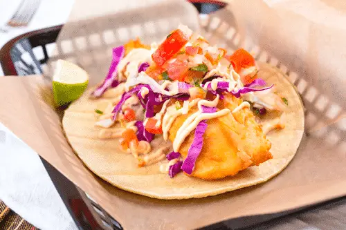 Taco de pescado
