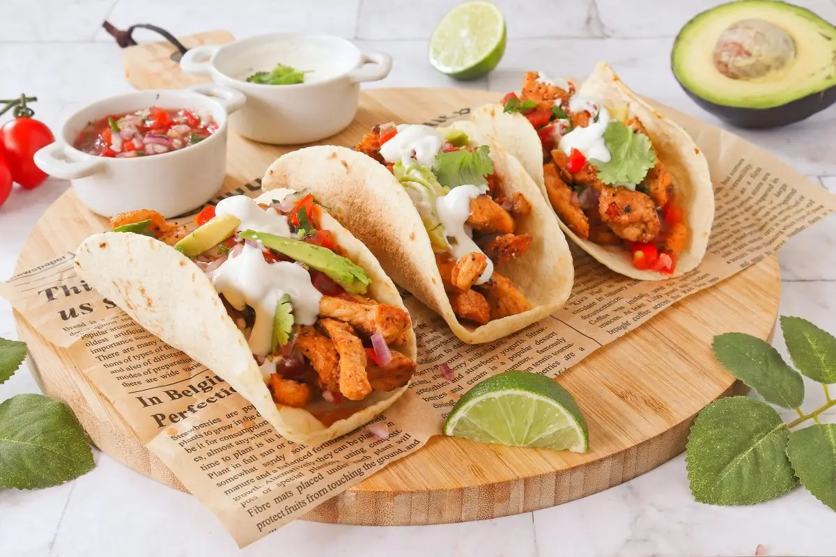 Taco de pollo