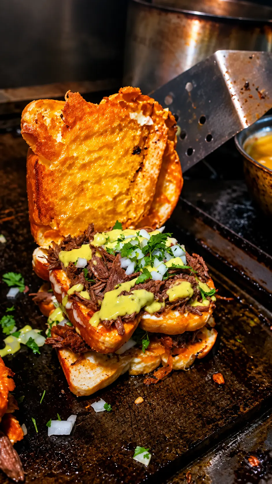 Birria sándwich