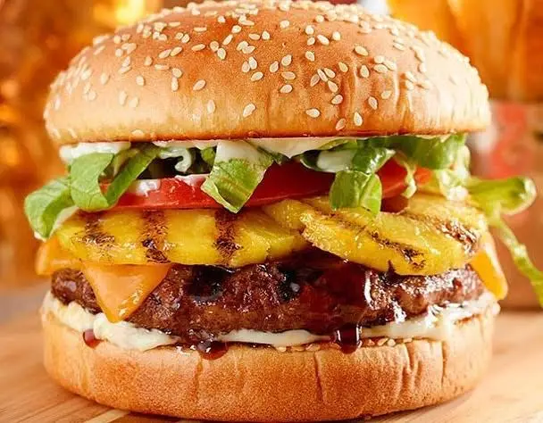 Hamburguesa Hawaiana
