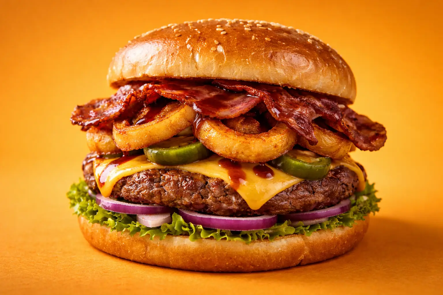 Hamburguesa Texana BBQ