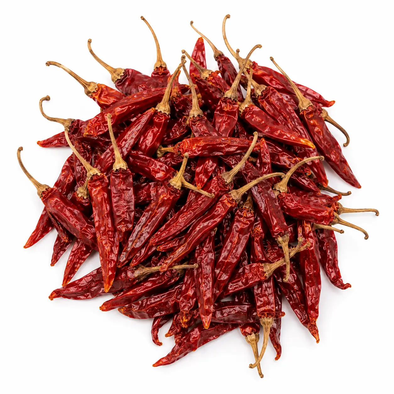 Chile de árbol seco con rabo a granel