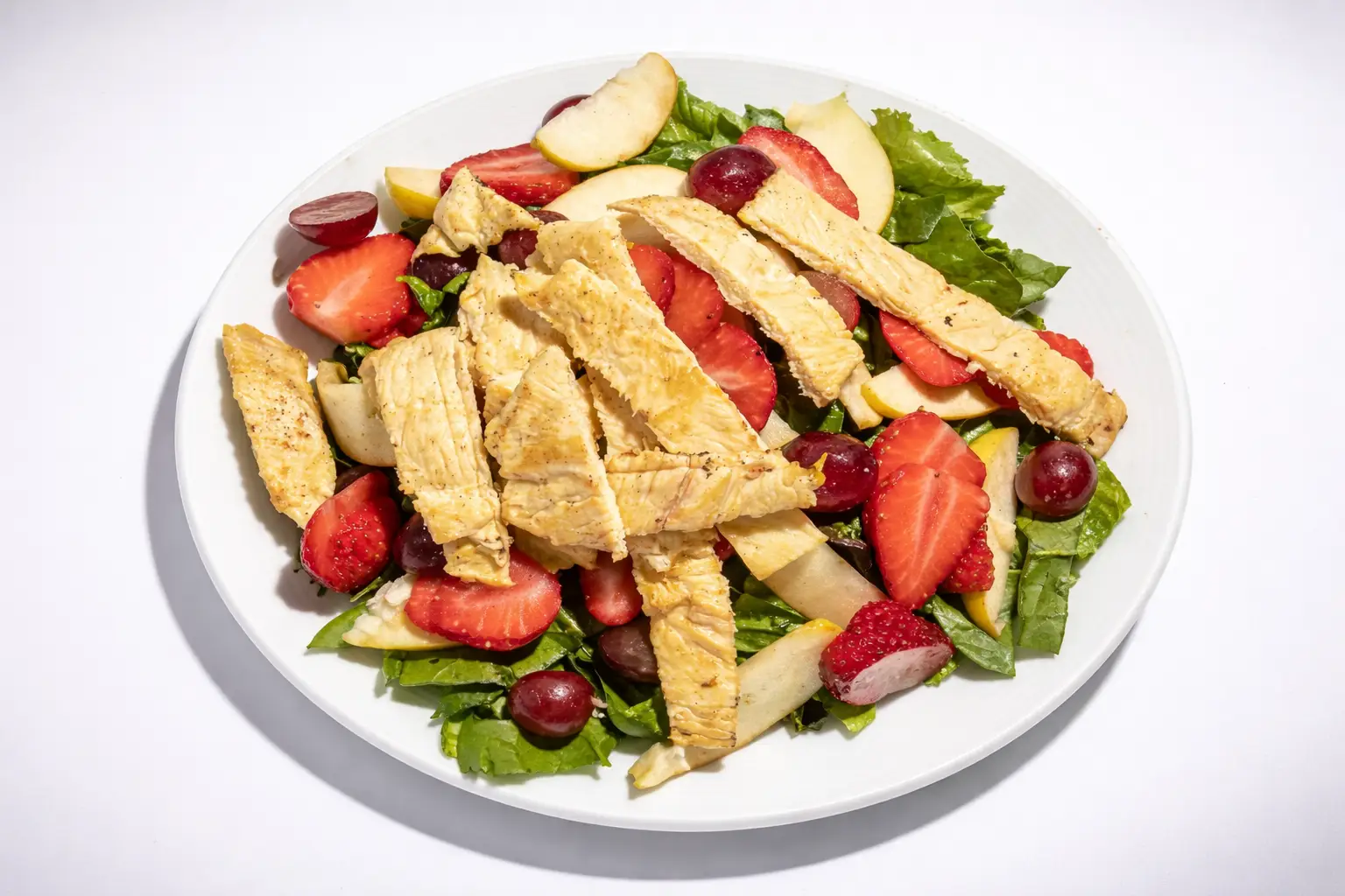 Ensalada de pollo - Pechuga empanizada