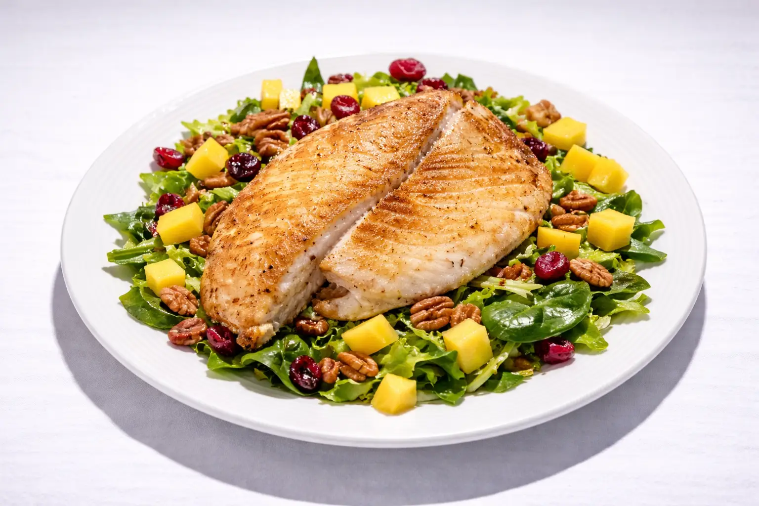 Ensalada de tilapia