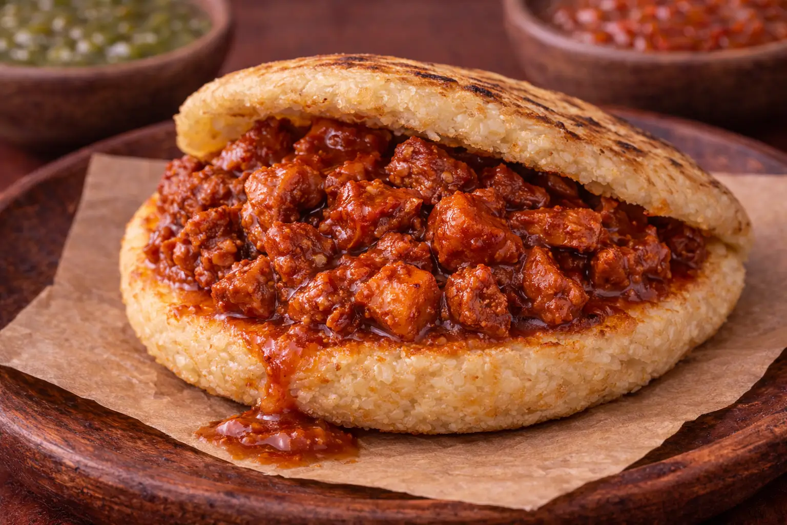 Gordita de asado