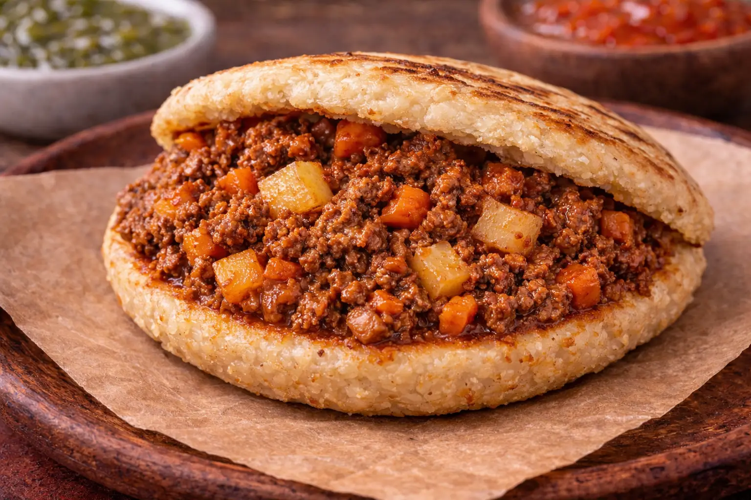 Gordita de picadillo