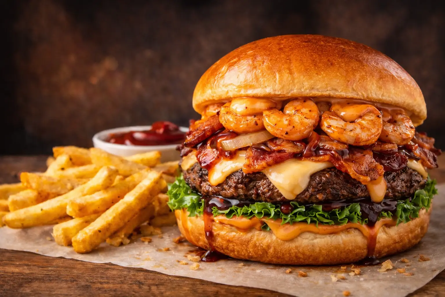 Camarón Burger