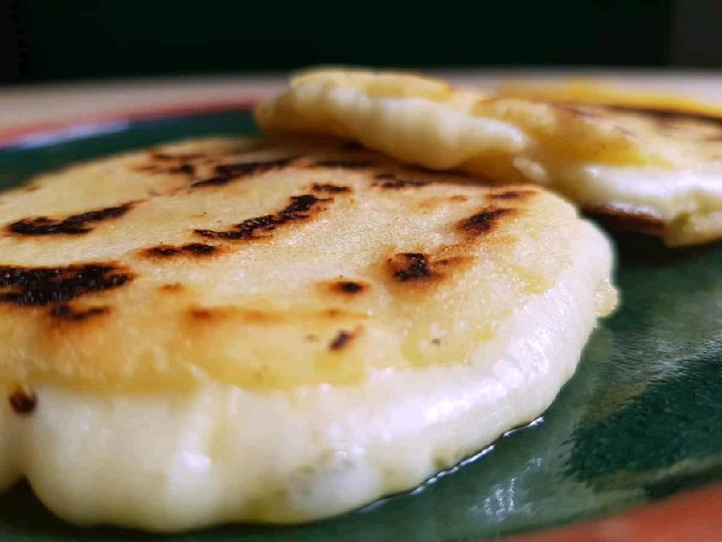 Foto de Arepa Con Queso