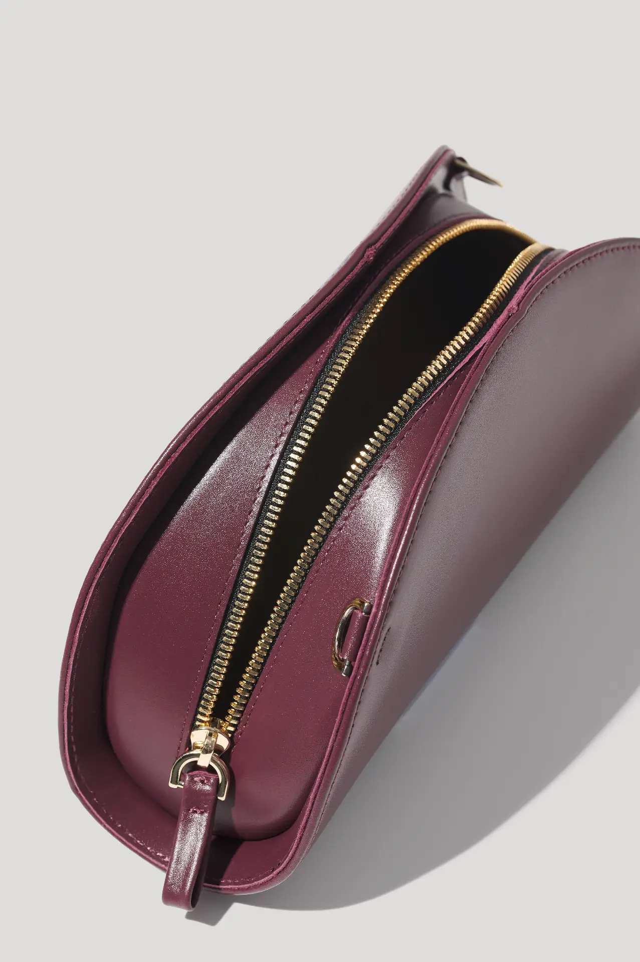 Сумка SELENE бордова шкіряна 