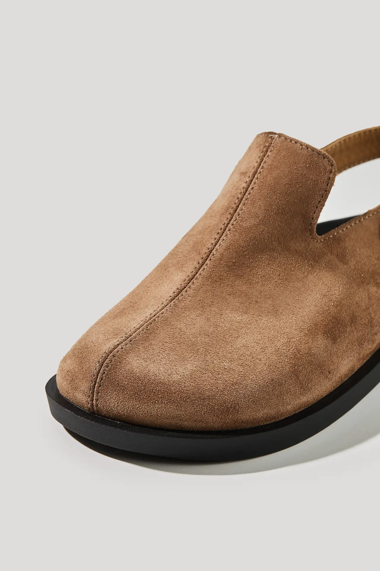 Клоги горіхові замшеві