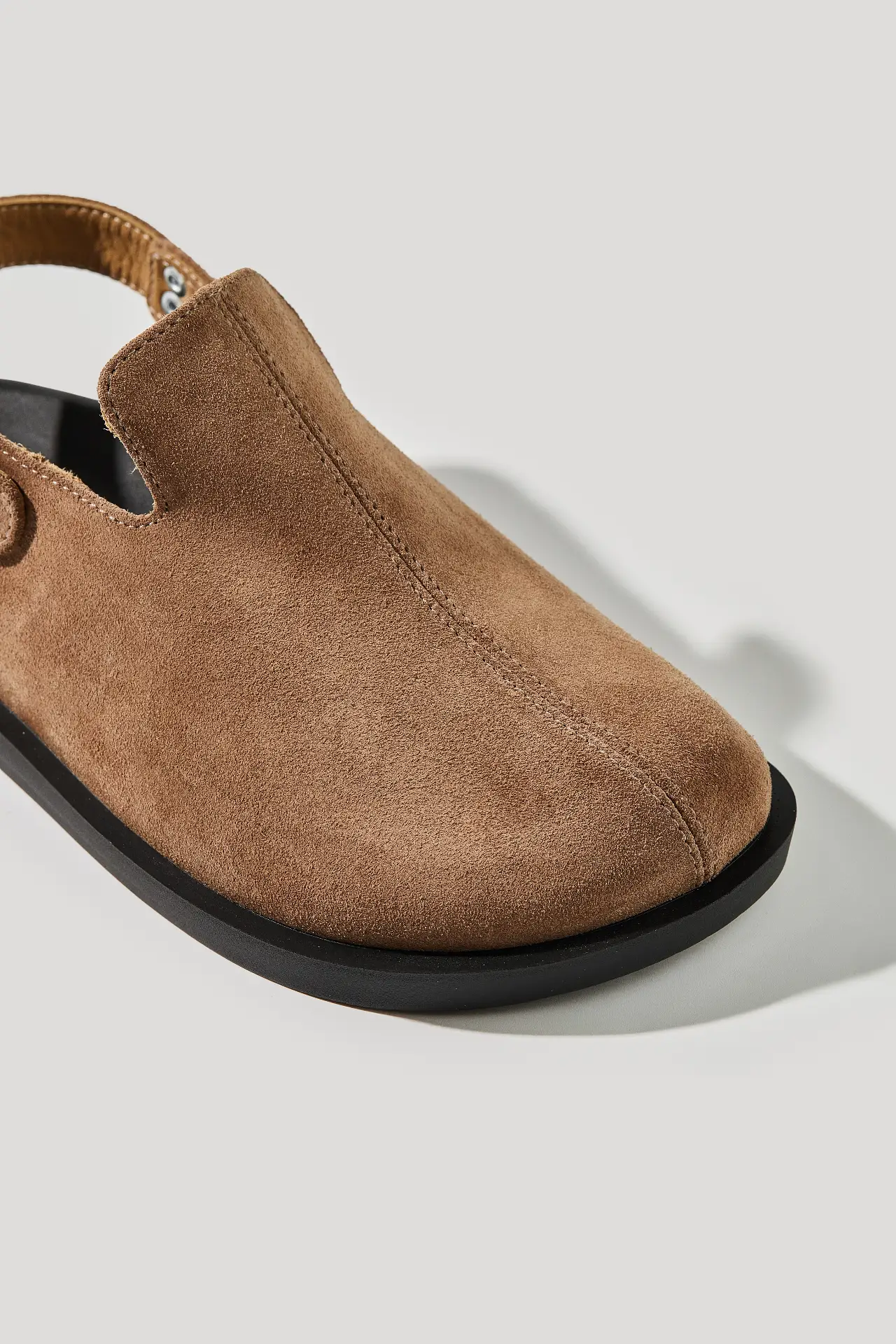 Клоги горіхові замшеві