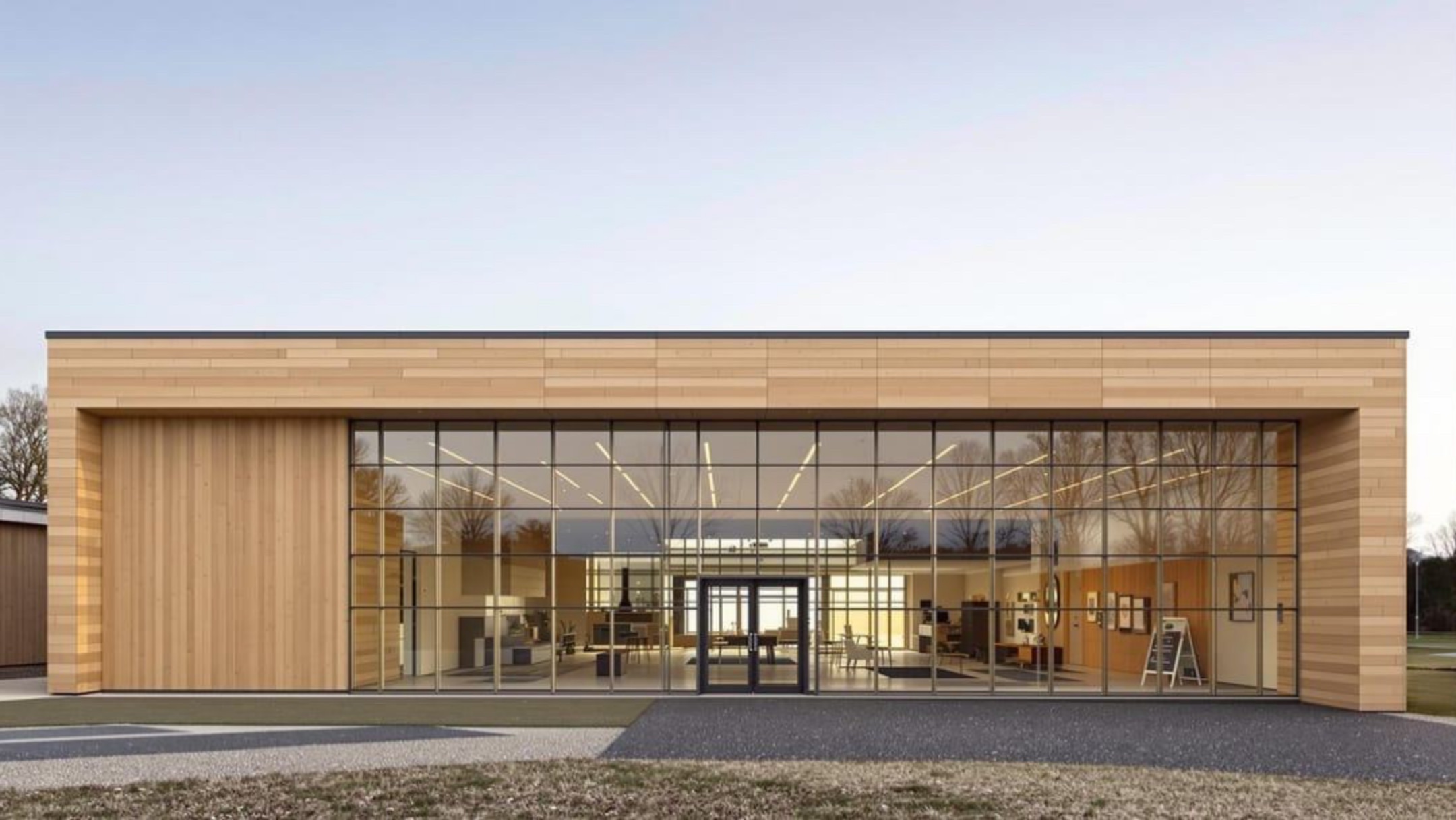 Neubau Einfeld-Sporthalle Sillenstede – Projektvisual