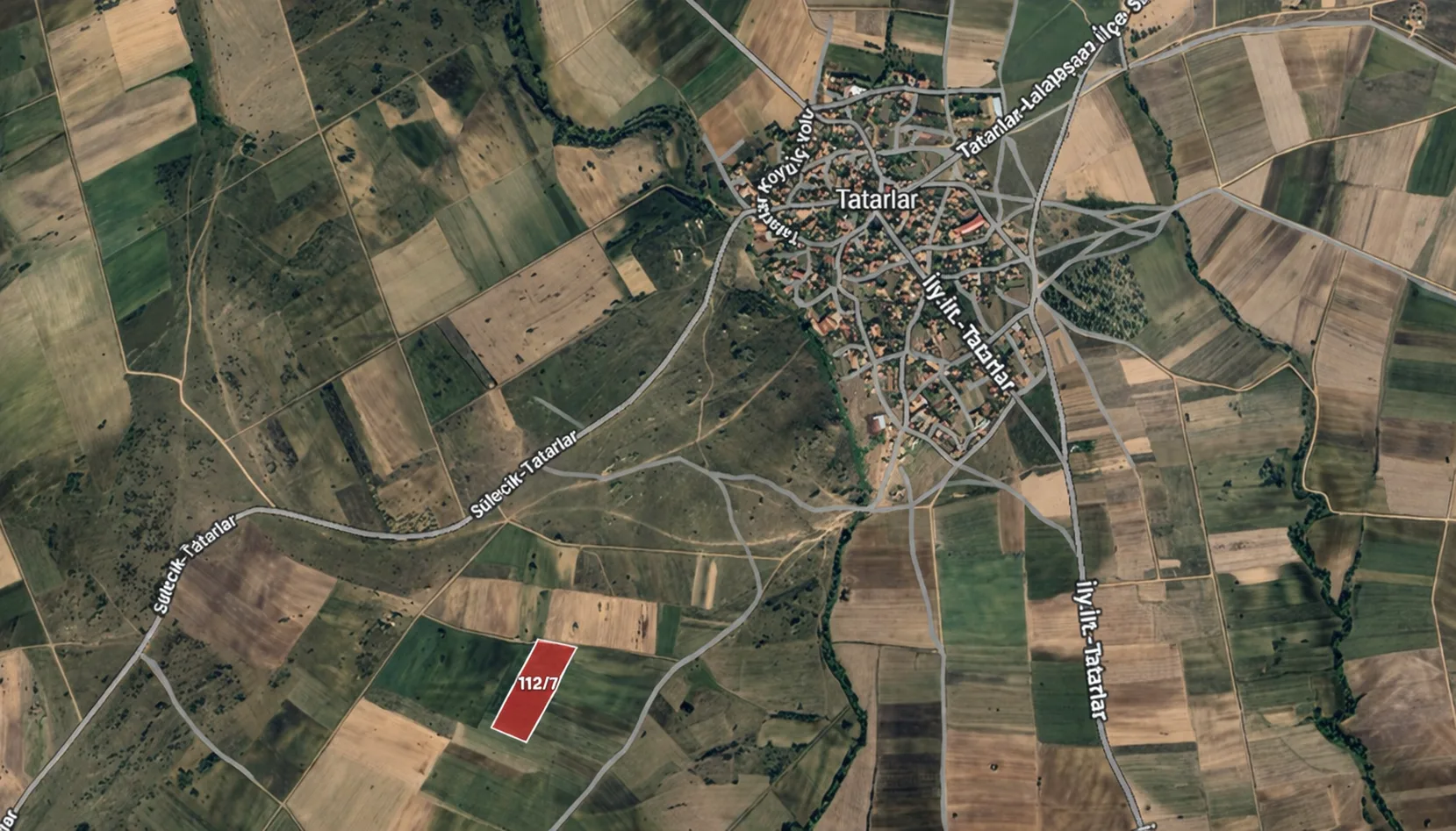 Edirne Süloğlu Sülecik’te Satılık Tarla
