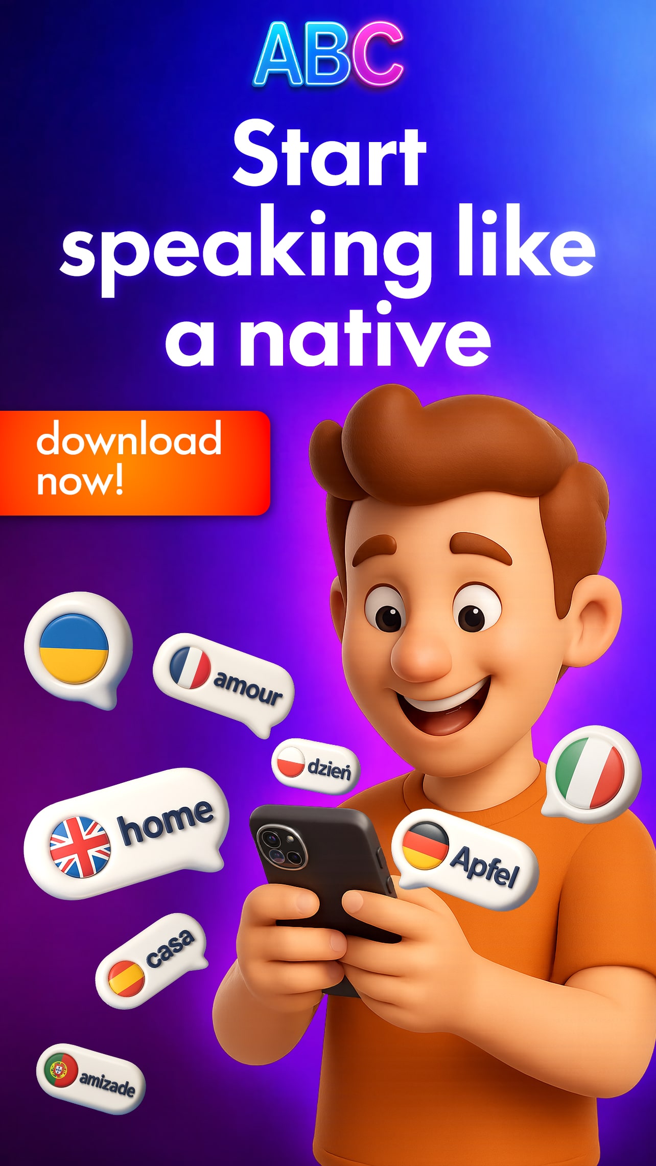 NanoWords App Screenshot