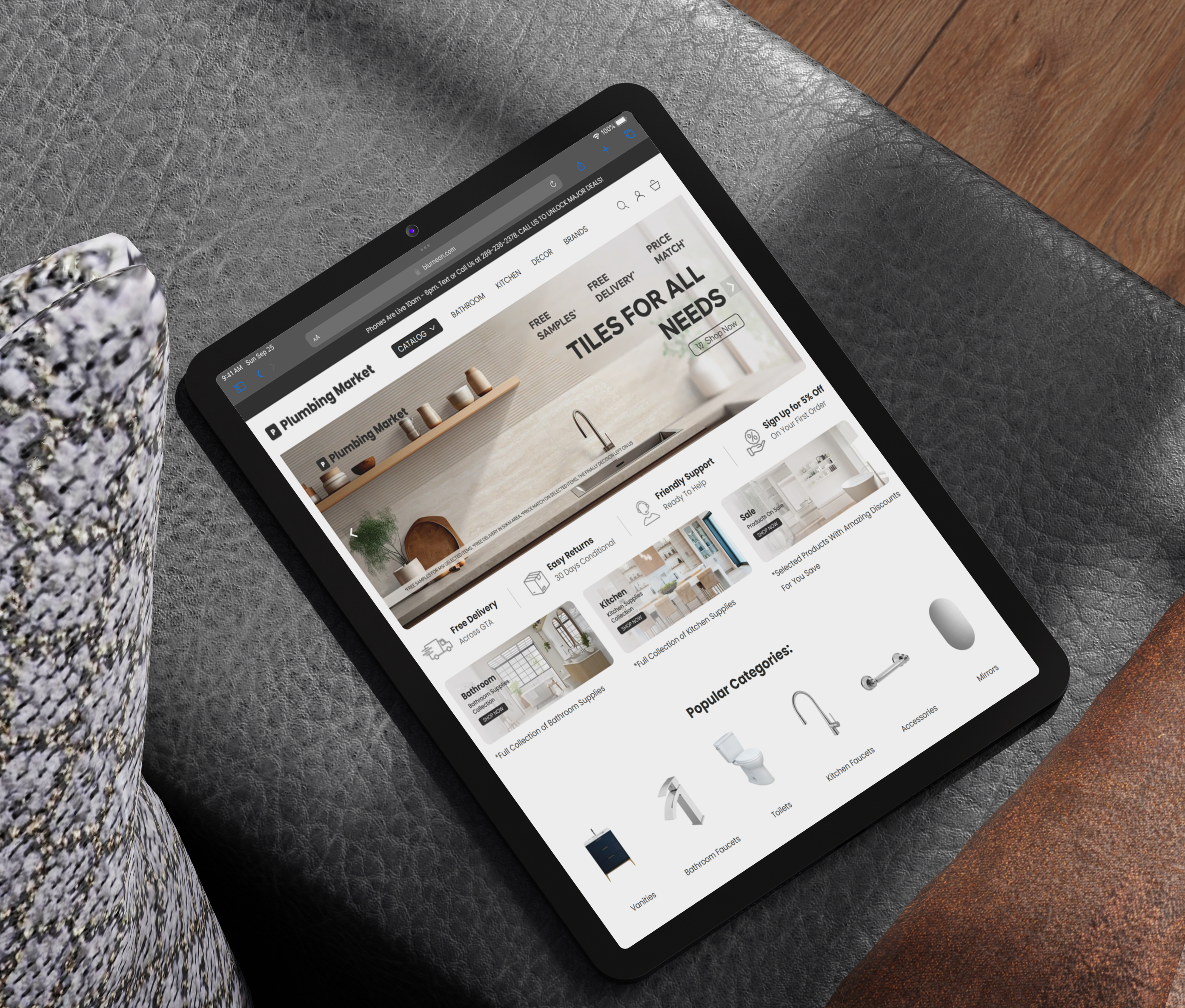 Tablet View