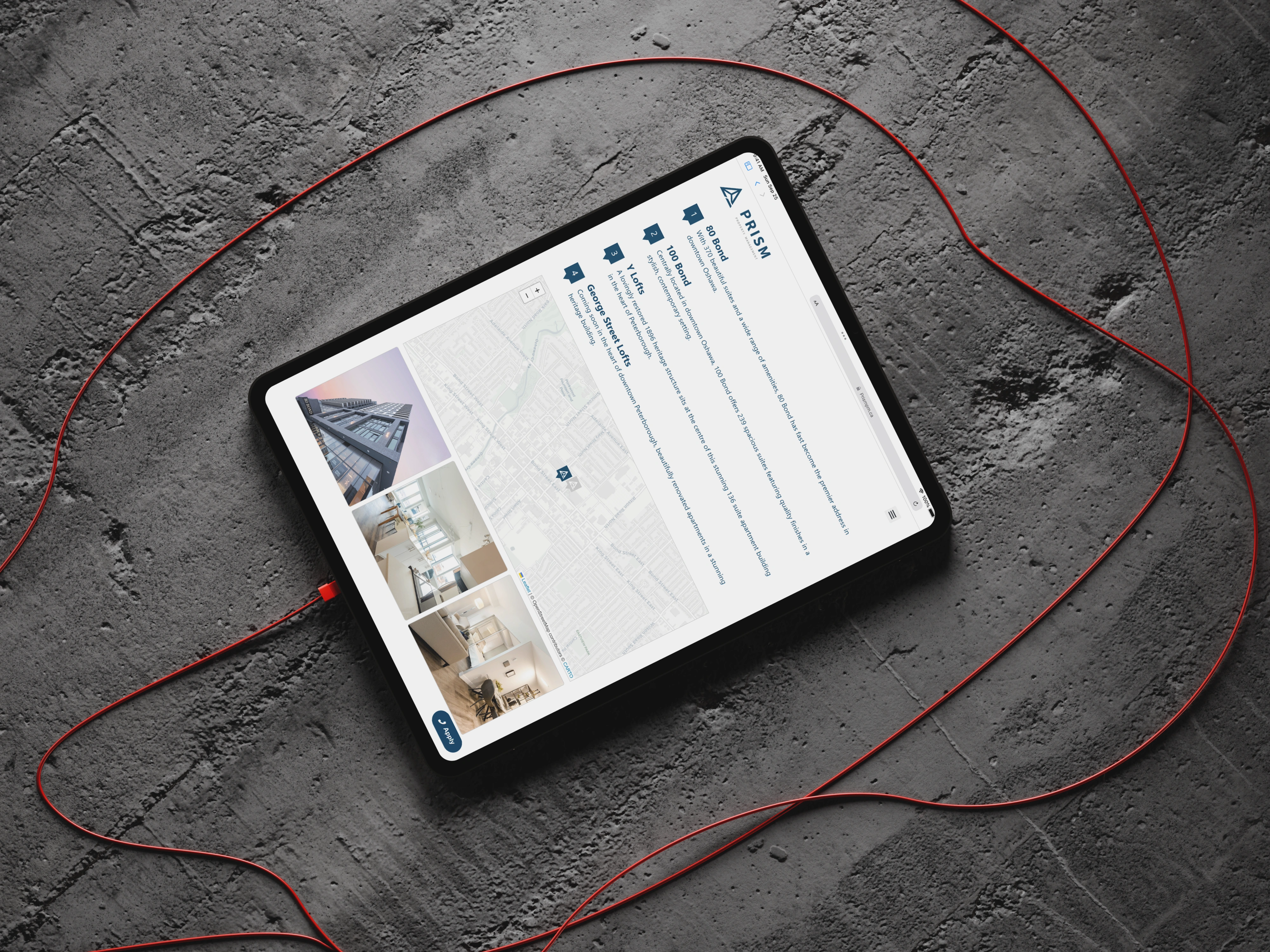 Tablet View